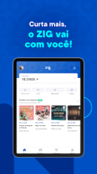 Zig: Ingressos e consumo fácil APK screenshot