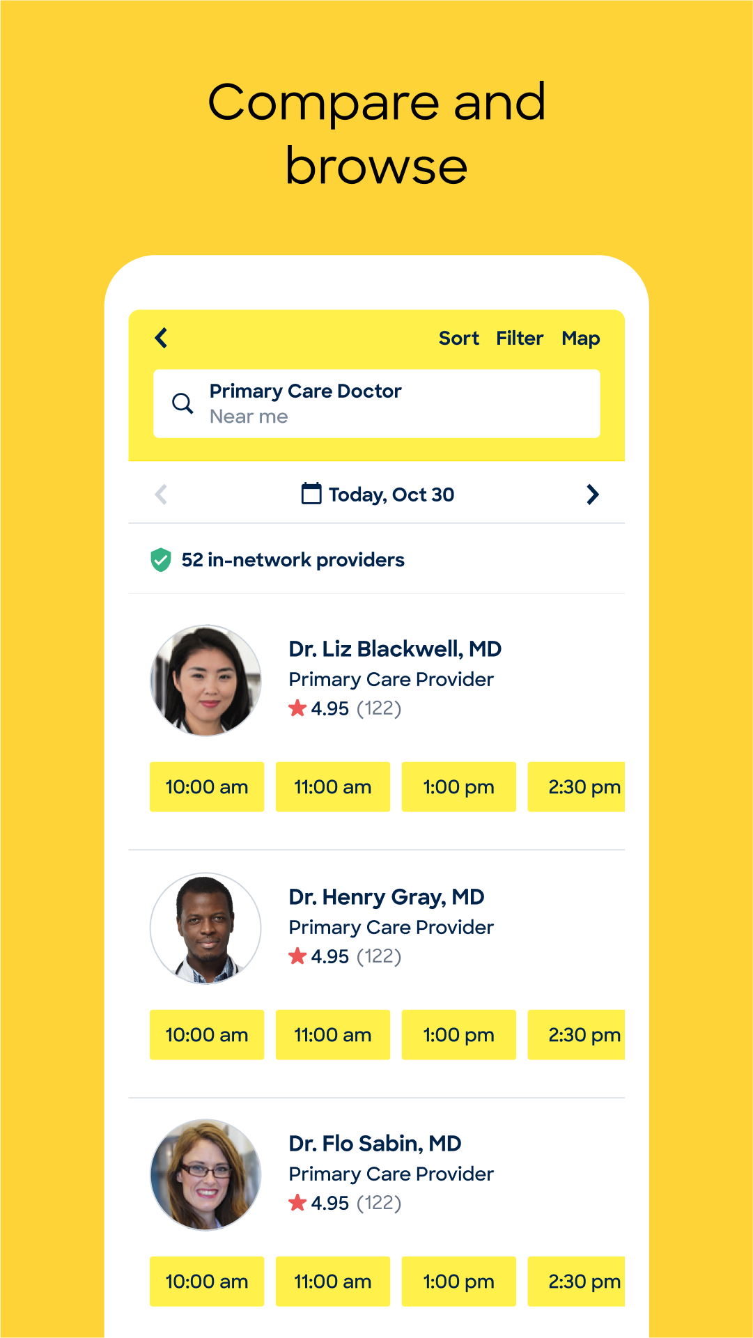Zocdoc - Find and book doctors APK screenshot