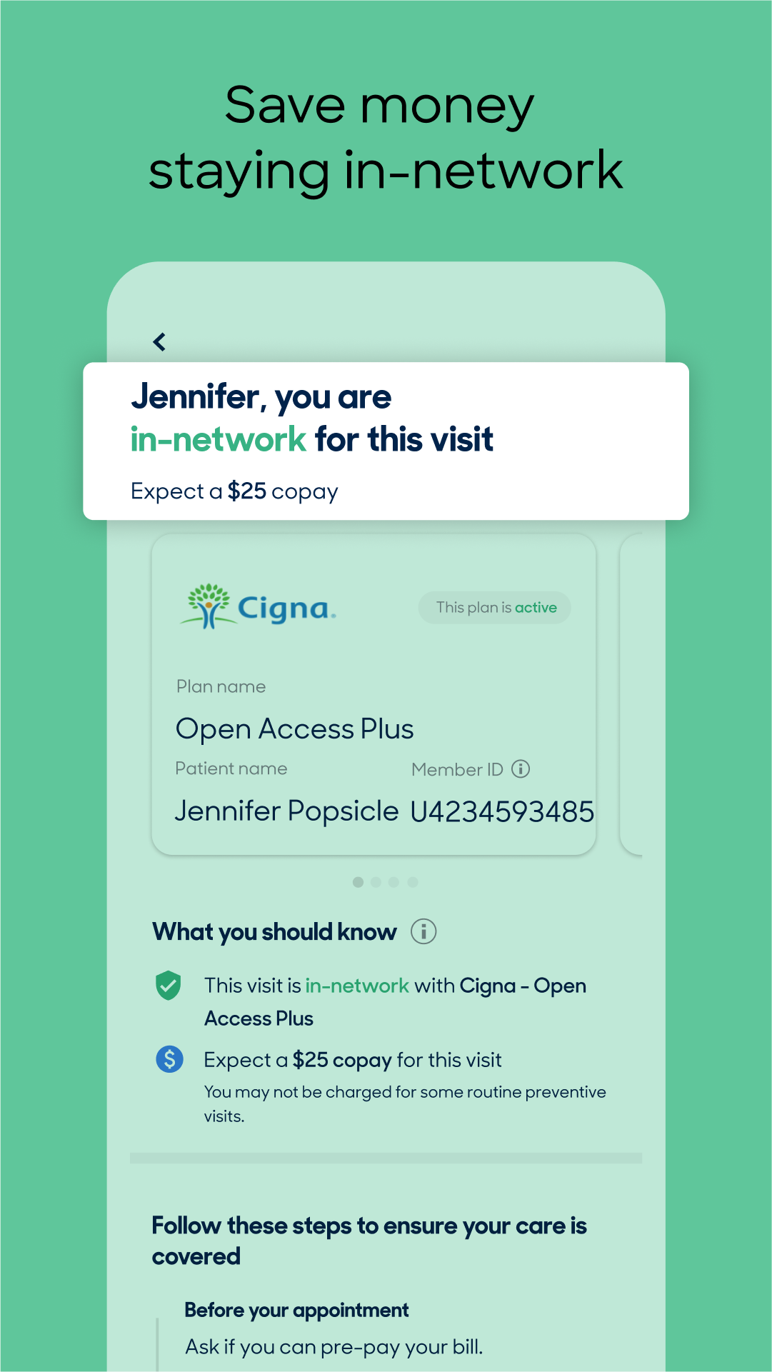 Zocdoc - Find and book doctors APK screenshot