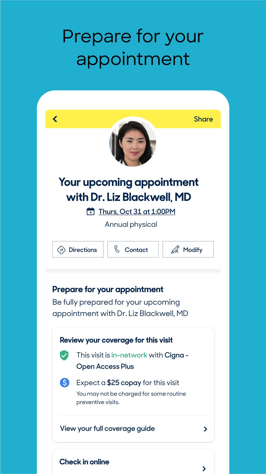 Zocdoc - Find and book doctors APK screenshot