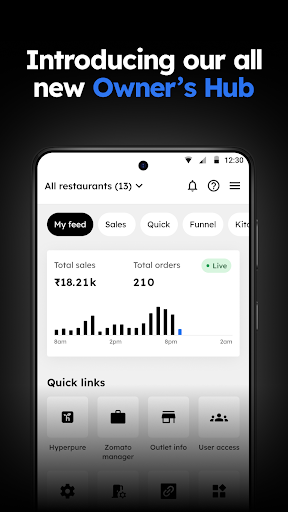 Zomato Restaurant Partner APK screenshot