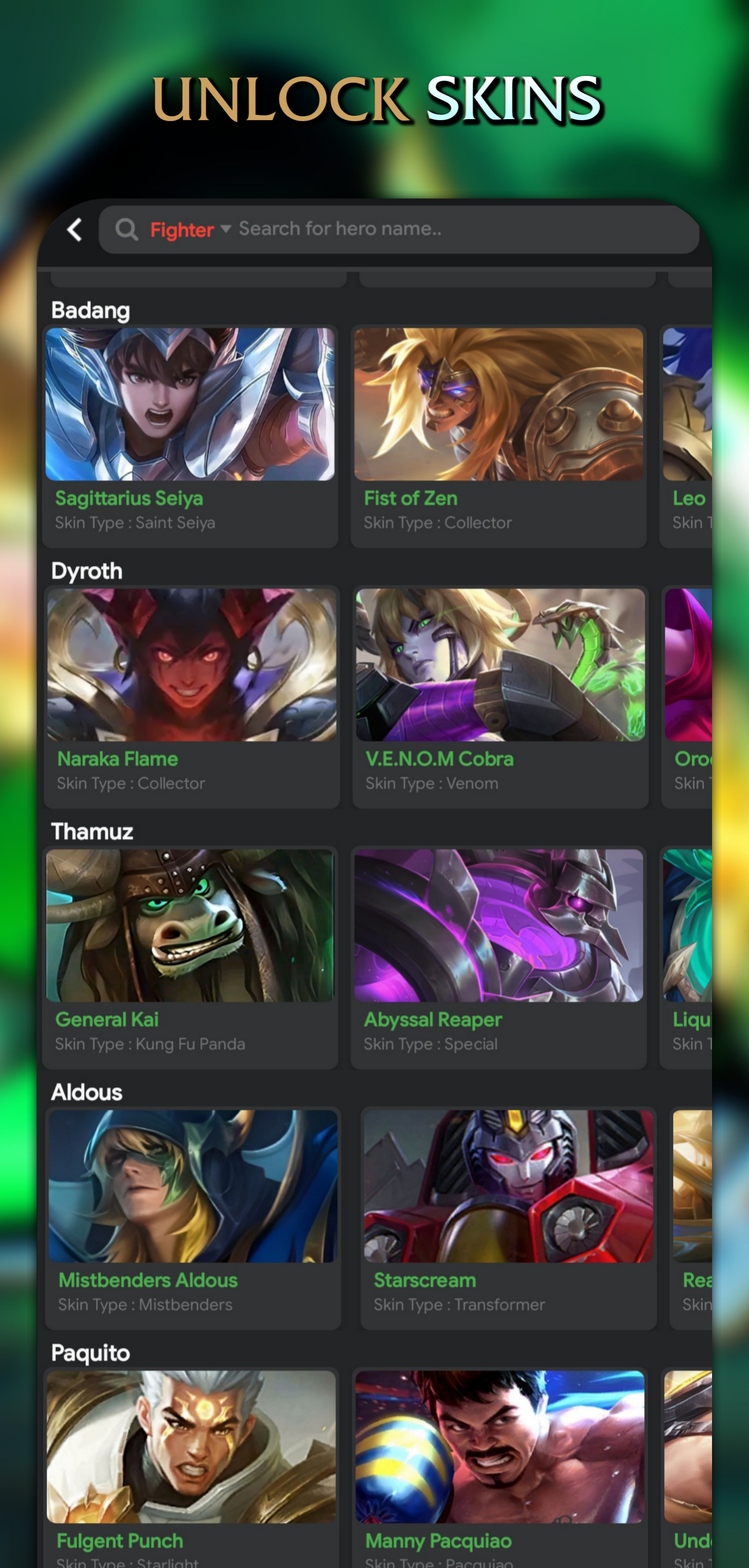 Zong Tools GFX APK screenshot