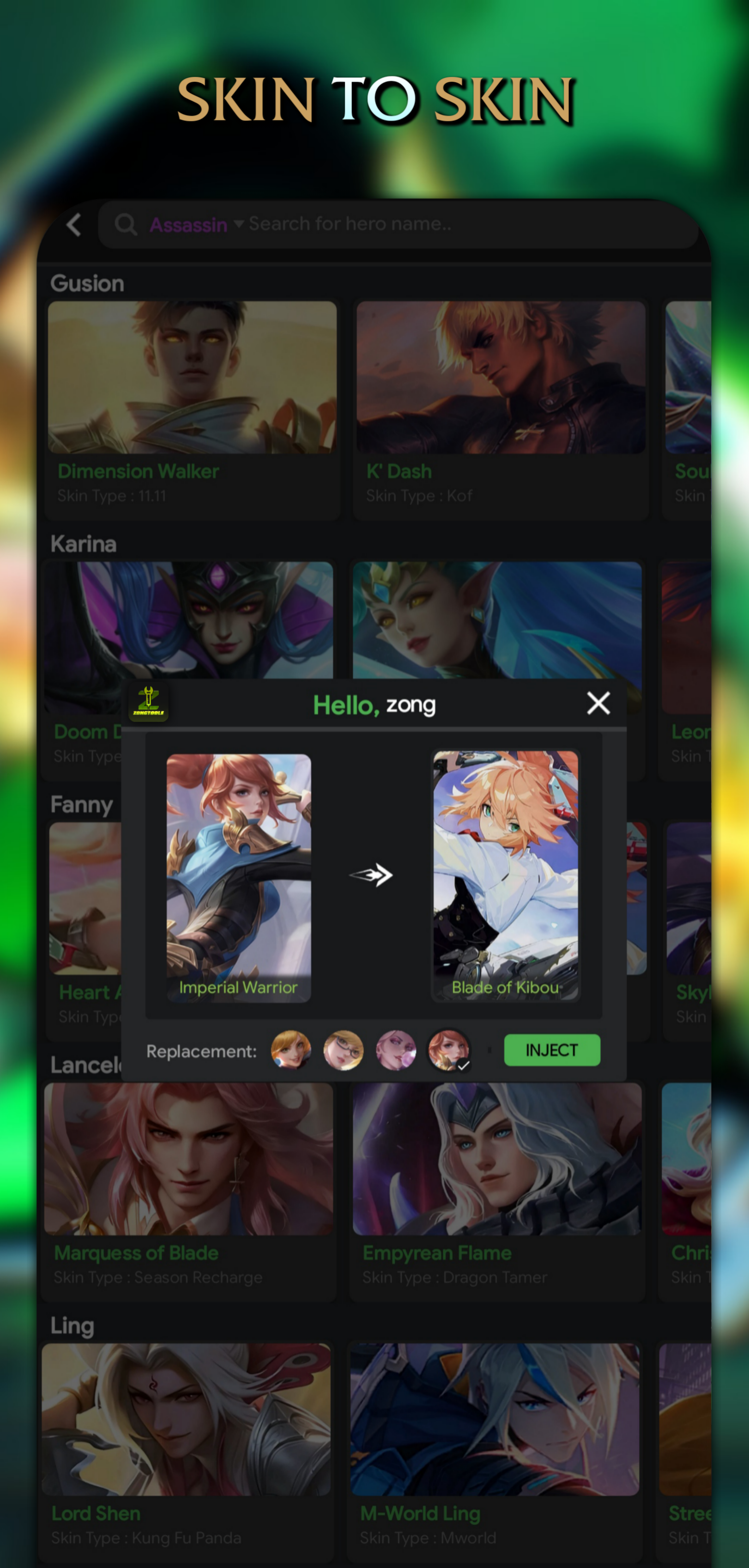 Zong Tools GFX APK screenshot