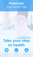 ZuStep Pedometer. Step Counter APK screenshot