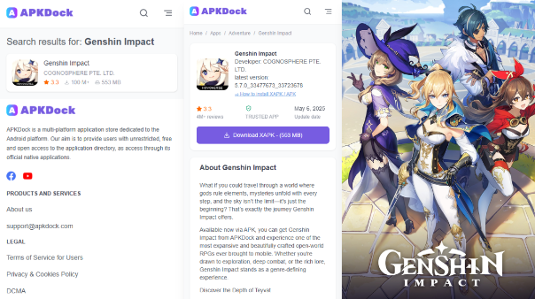 install Genshin Impact APK
