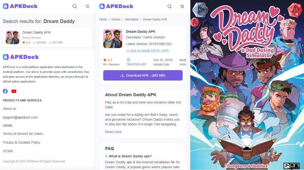 Download Dream Daddy APK