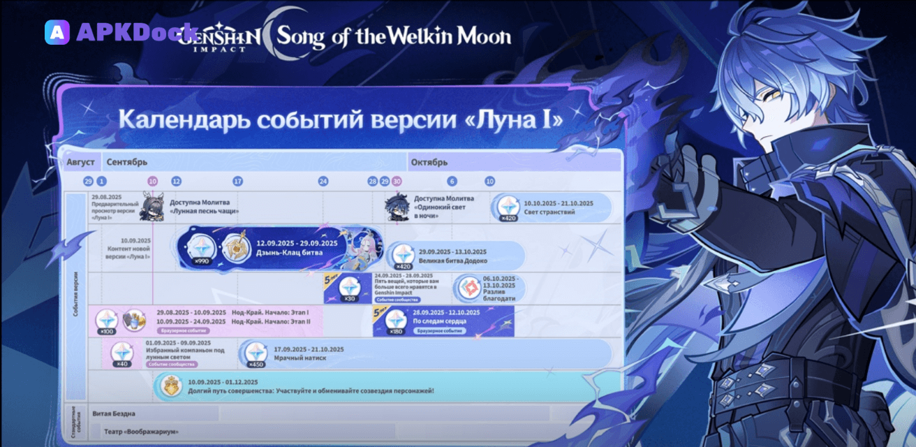 Genshin Impact Луна I скачать