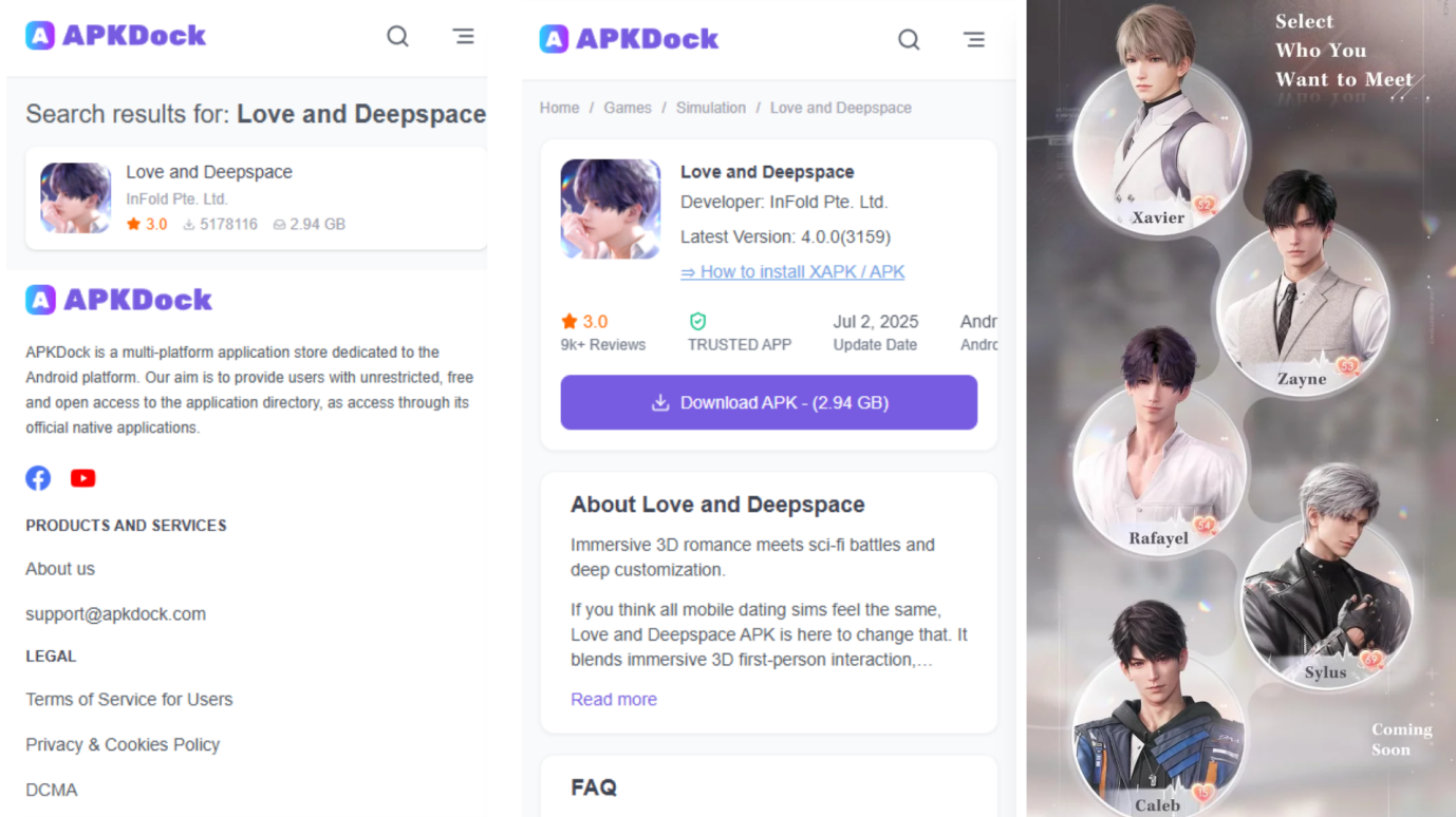 Download Love and Deepspace