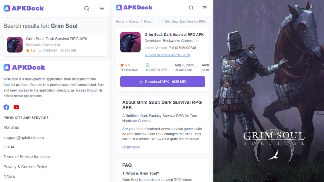 Grim Soul: Dark Survival RPG Latest Version