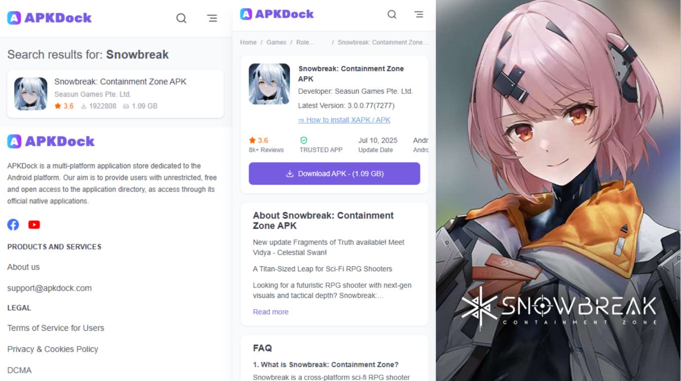 Download Snowbreak 3.1.1(7741) APK