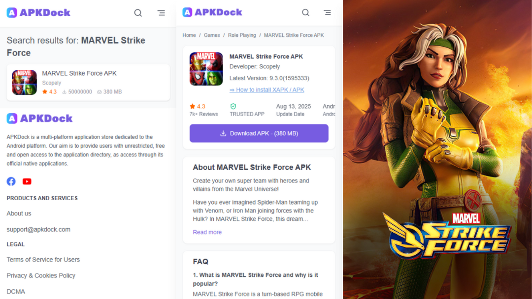 MARVEL Strike Force APK