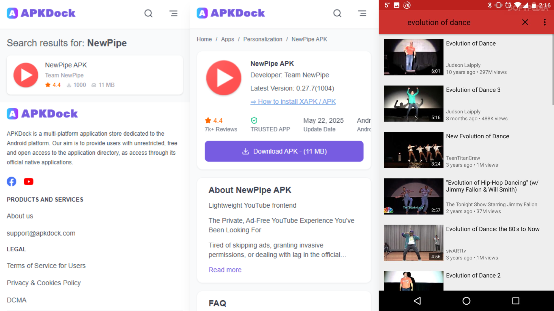 NewPipe APK download