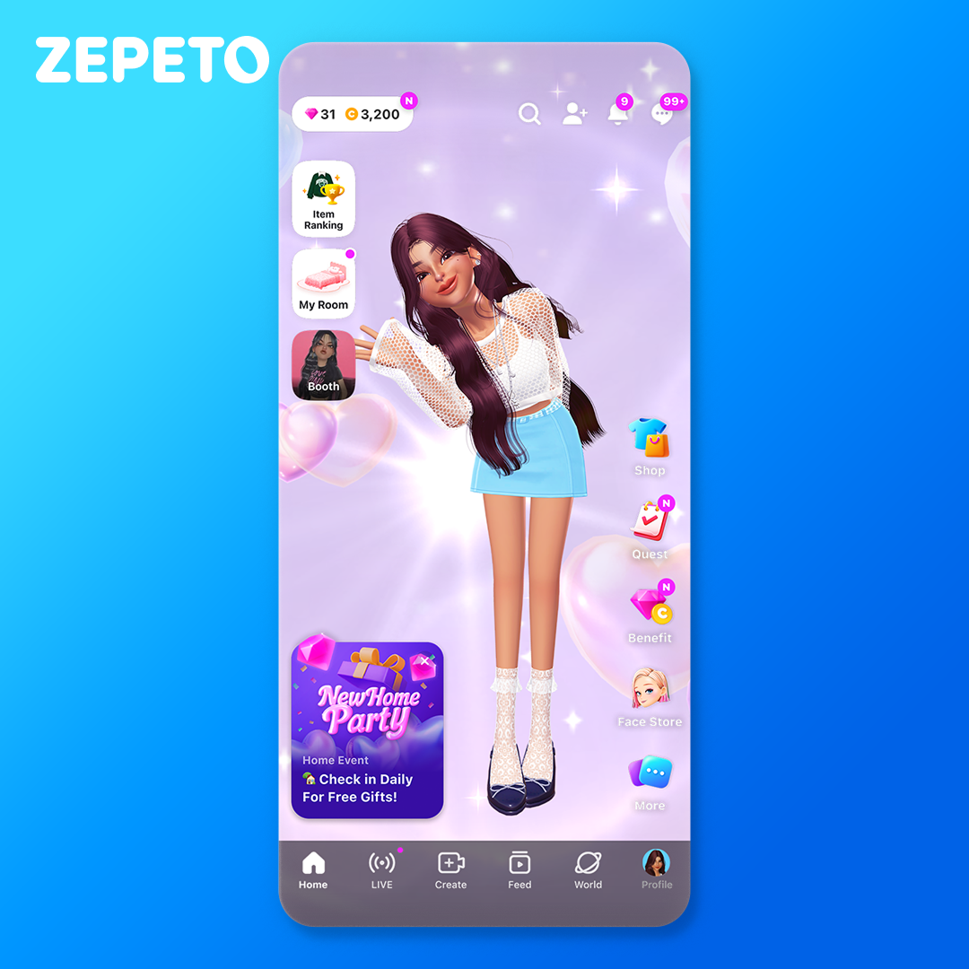 ZEPETO новая версия