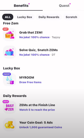 заработать ZEM ZEPETO