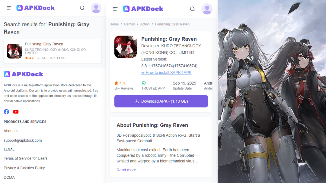 Download Punishing: Gray Raven APK
