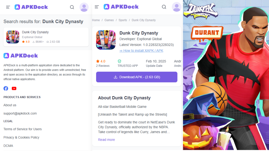 Dunk City Dynasty APK
