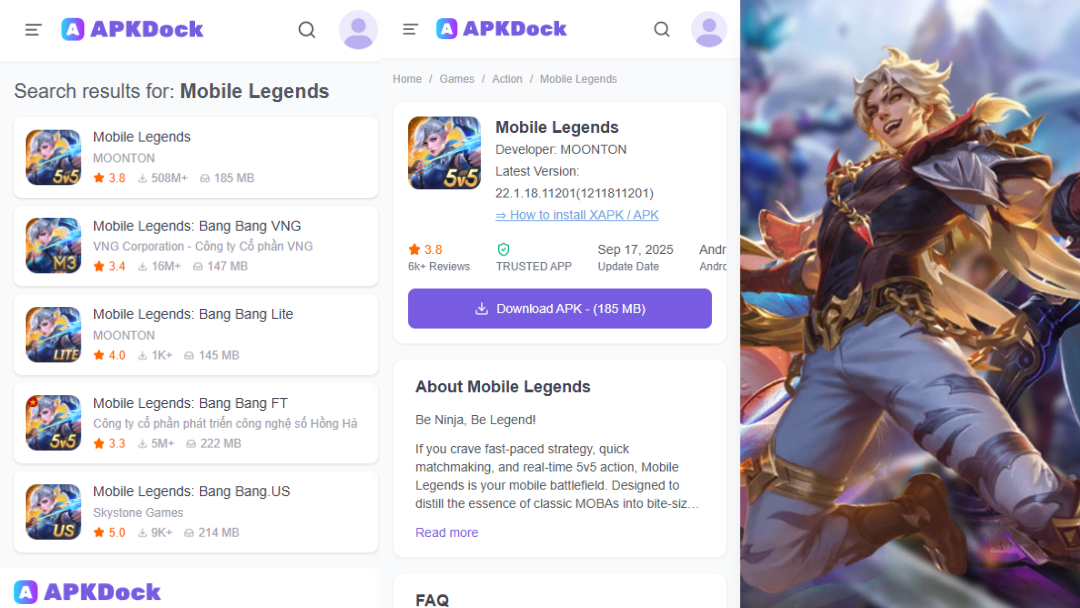 Mobile Legends APK Download