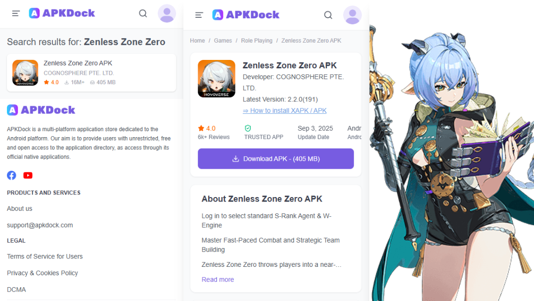 Zenless Zone Zero APK