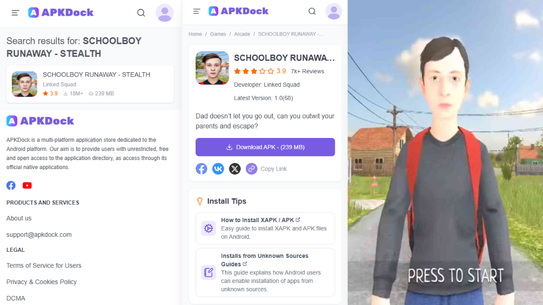 Download SCHOOLBOY RUNAWAY – STEALTH