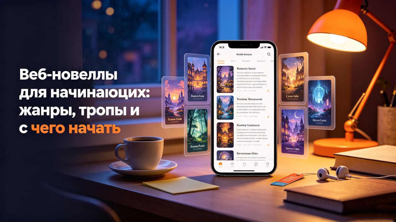 Веб-новеллы для начинающих: жанры, тропы и с чего начать чтение