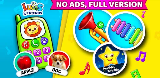 Baby Games: Piano & Baby Phone APK screenshot