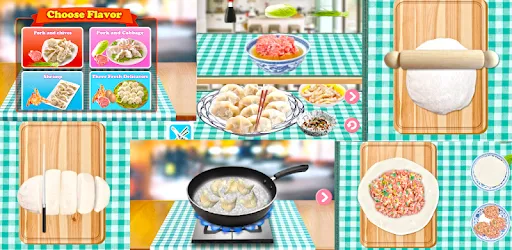 Chicken Dumplings Maker Game APK screenshot