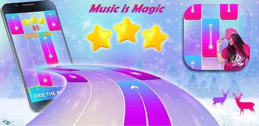 Emilly Vick Piano Tiles Game APK screenshot