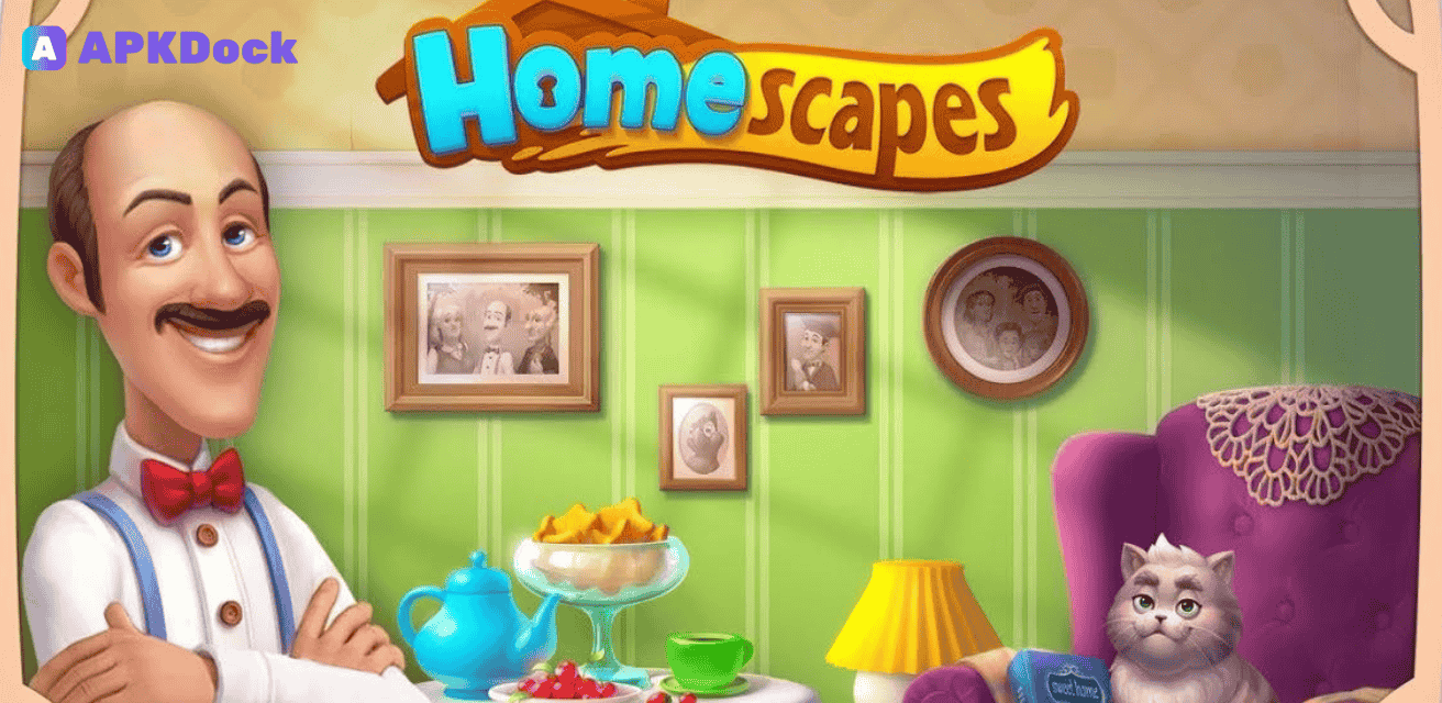 Homescapes banner