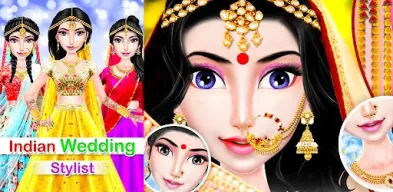 Indian Wedding Makeup Master APK screenshot