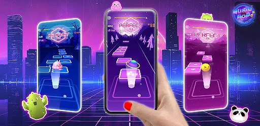 Music Hop: EDM Rush APK screenshot