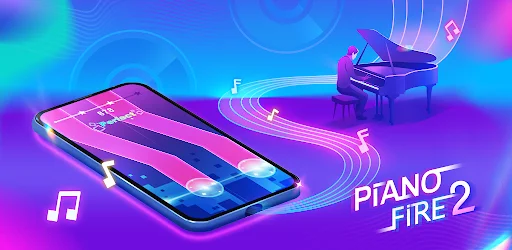 Piano Fire 2: Slide Challenge APK screenshot