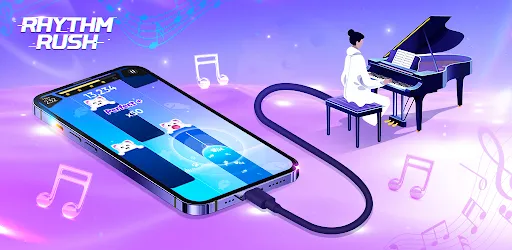 Rhythm Rush - Piano Music Game APK screenshot