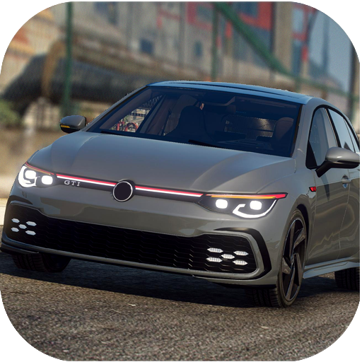 Golf GTI Car:Taxi Driver&Park apk icon