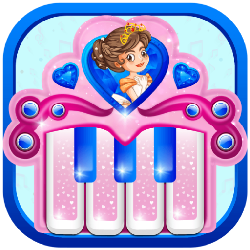 Pink Real Piano Princess Piano APK apk icon