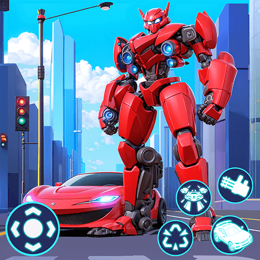 Smash Car: Robot Racing APK apk