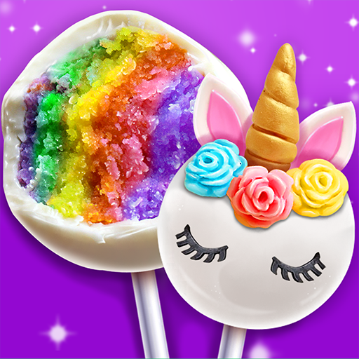 Unicorn Cake Pop Sweet Dessert APK icon
