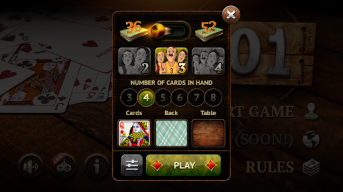 101 HD Online Card Game APK screenshot