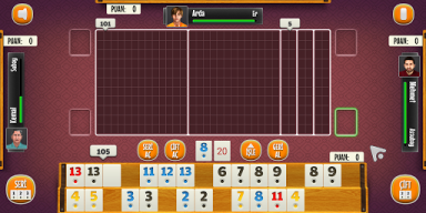101 Okey - İnternetsiz APK screenshot