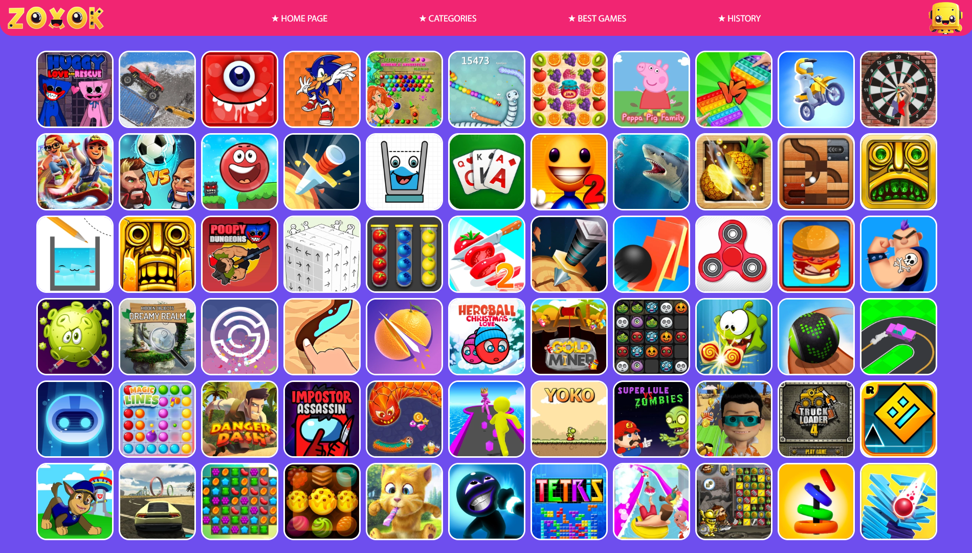 150 Games with ZOXOK APK screenshot