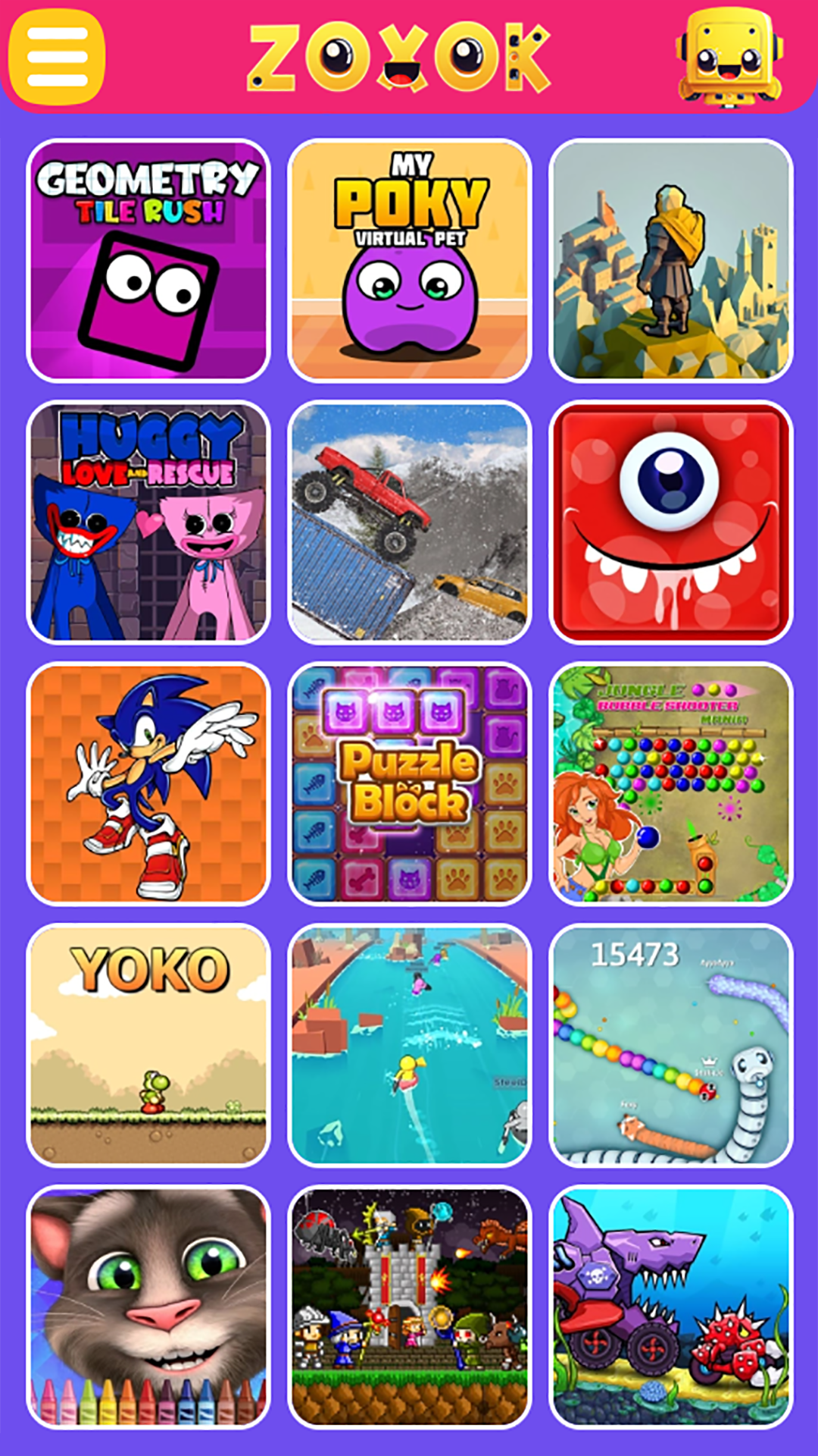 150 Games with ZOXOK APK screenshot