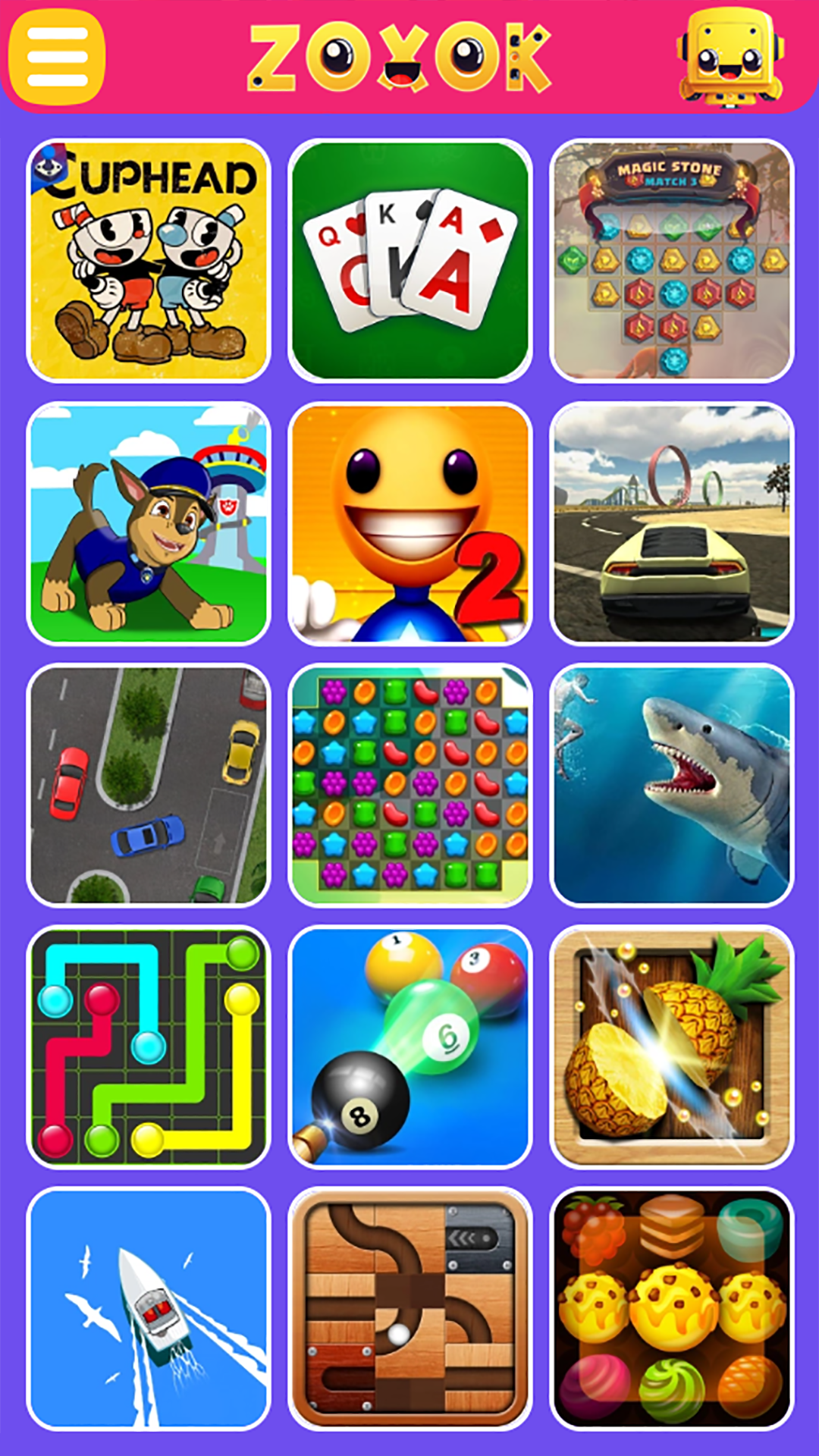 150 Games with ZOXOK APK screenshot