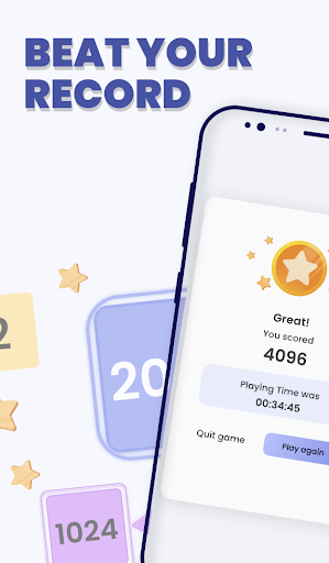 2048 Merge: Puzzle Challenge APK screenshot