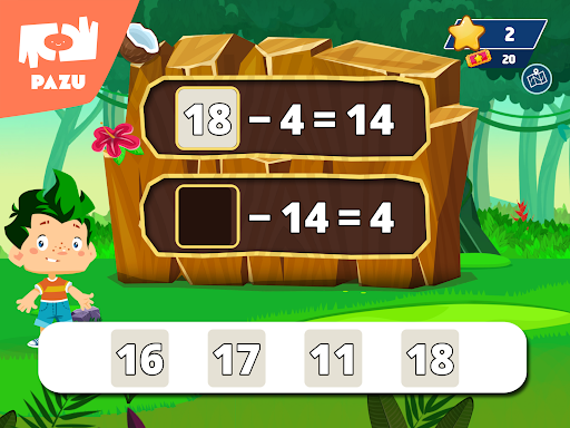 2nd Grade Math - Play&Learn APK screenshot