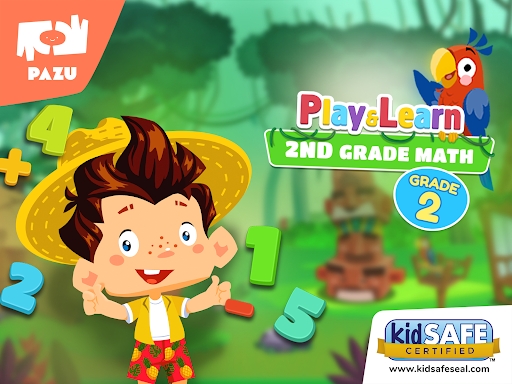 2nd Grade Math - Play&Learn APK screenshot