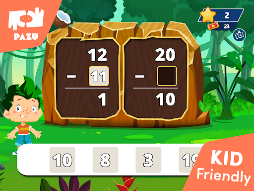 2nd Grade Math - Play&Learn APK screenshot