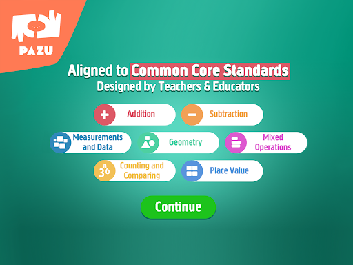 2nd Grade Math - Play&Learn APK screenshot