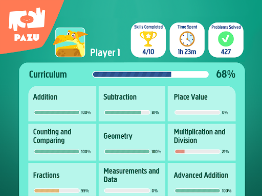 2nd Grade Math - Play&Learn APK screenshot