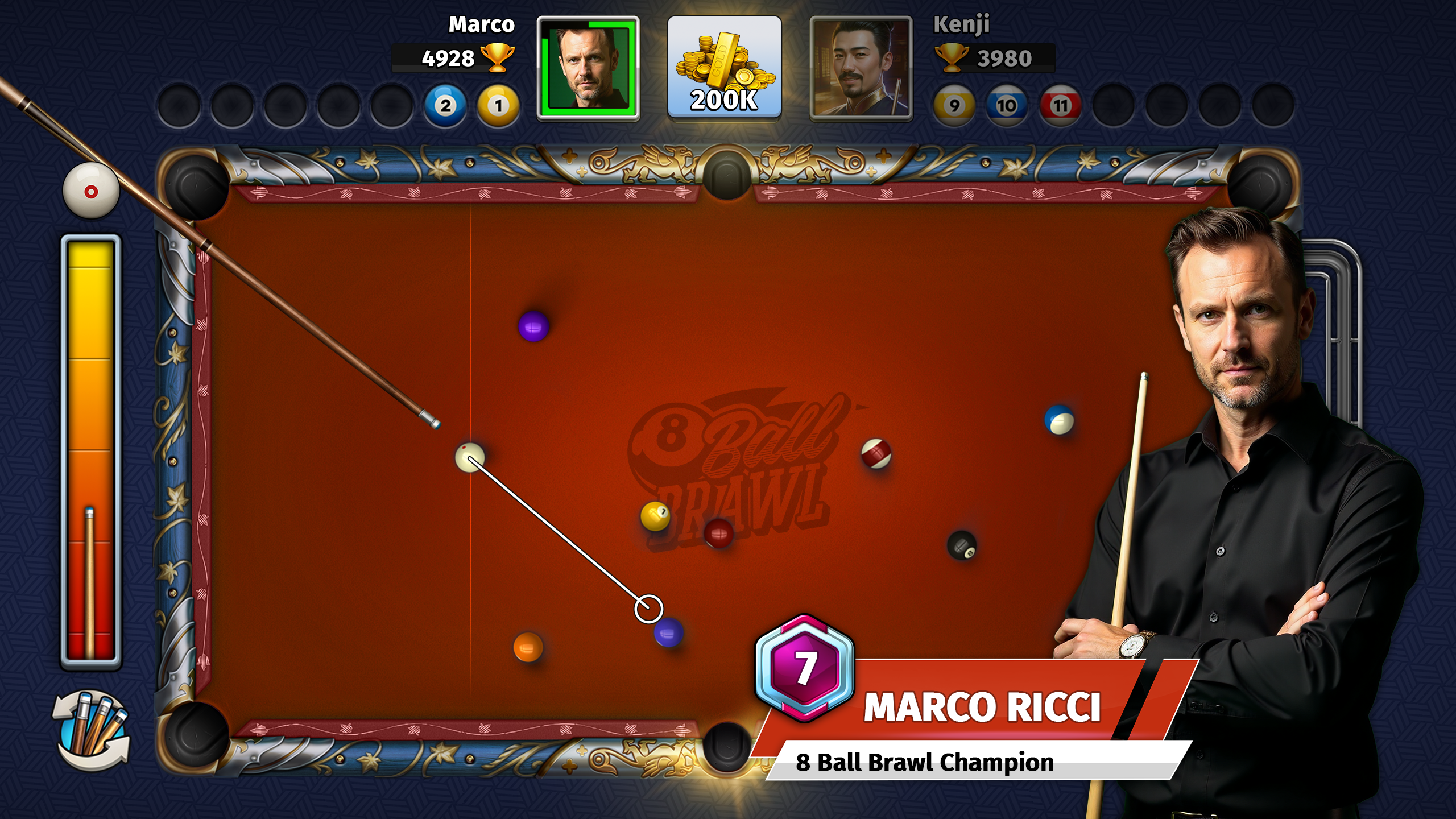 8 Ball Brawl: Pool & Billiards APK screenshot