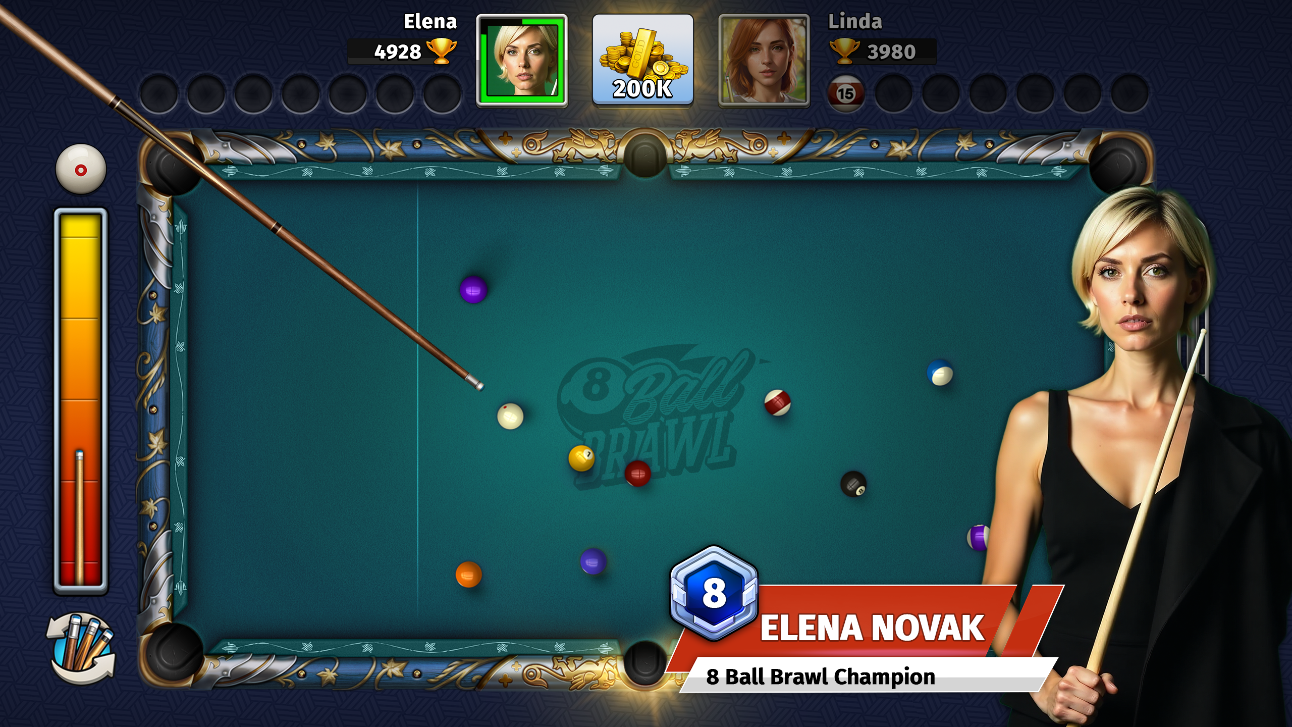 8 Ball Brawl: Pool & Billiards APK screenshot