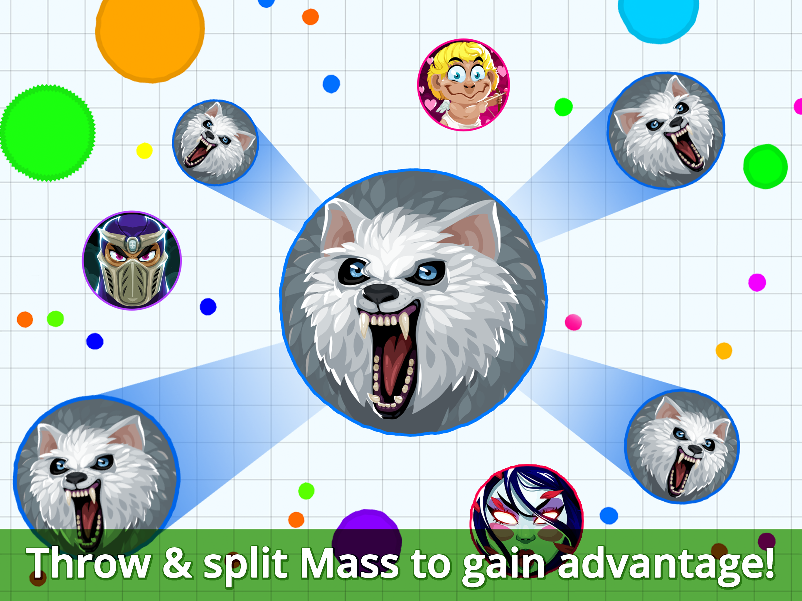 Agar.io APK screenshot